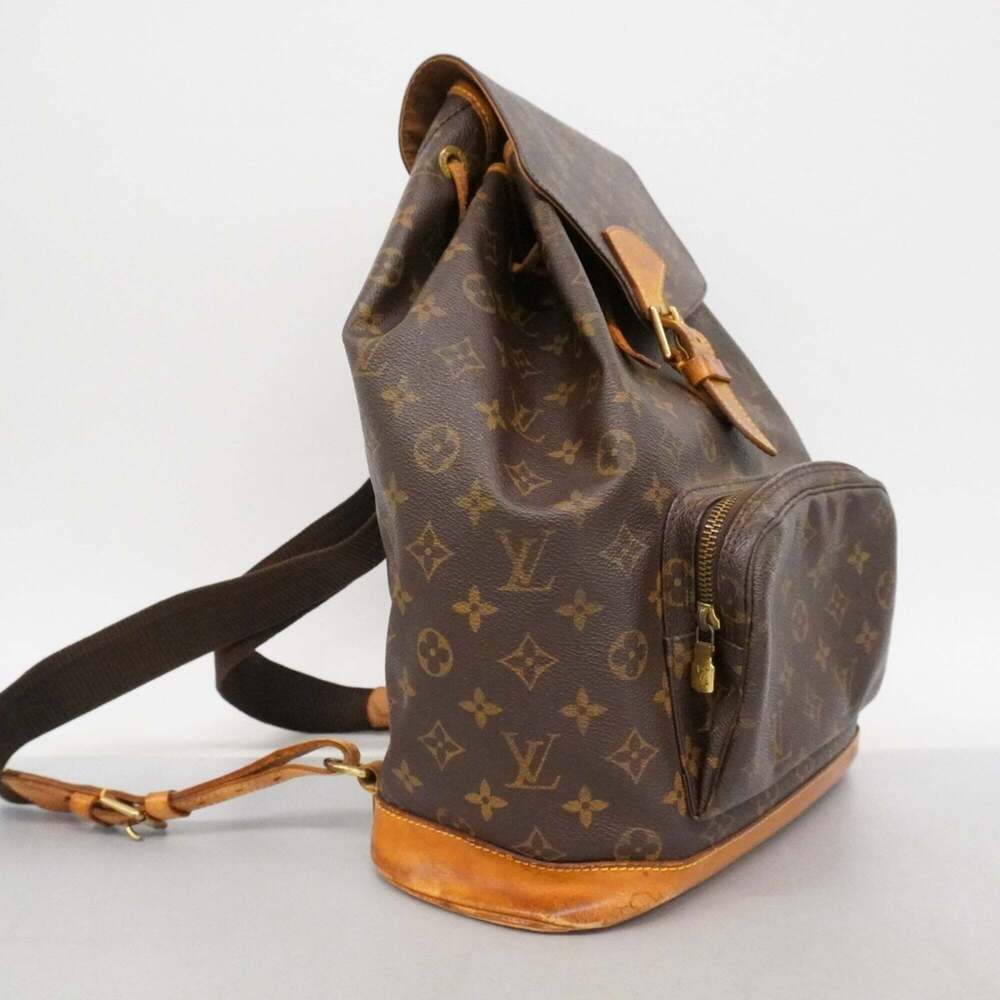 LOUIS VUITTON Brown Monogram Backpack - Picture 2 of 16